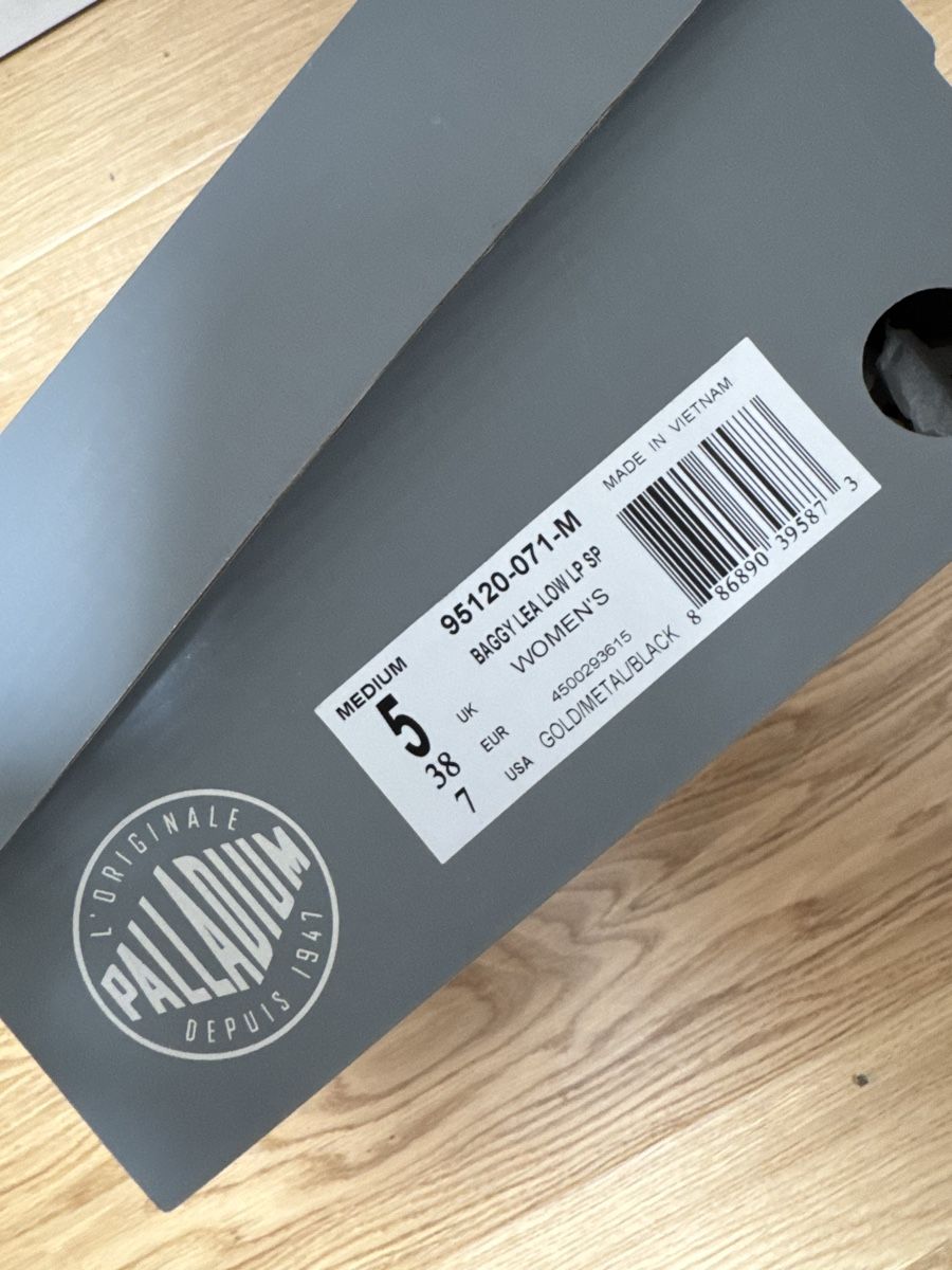 Palladium Herrenschuhe: NEW Palladium Baggy Low Boots 38 Size – Neu und originalverpackt aus Neuchatel von Mia_G 3