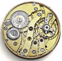 Taschenuhr Uhrwerk antik "ERESCO"