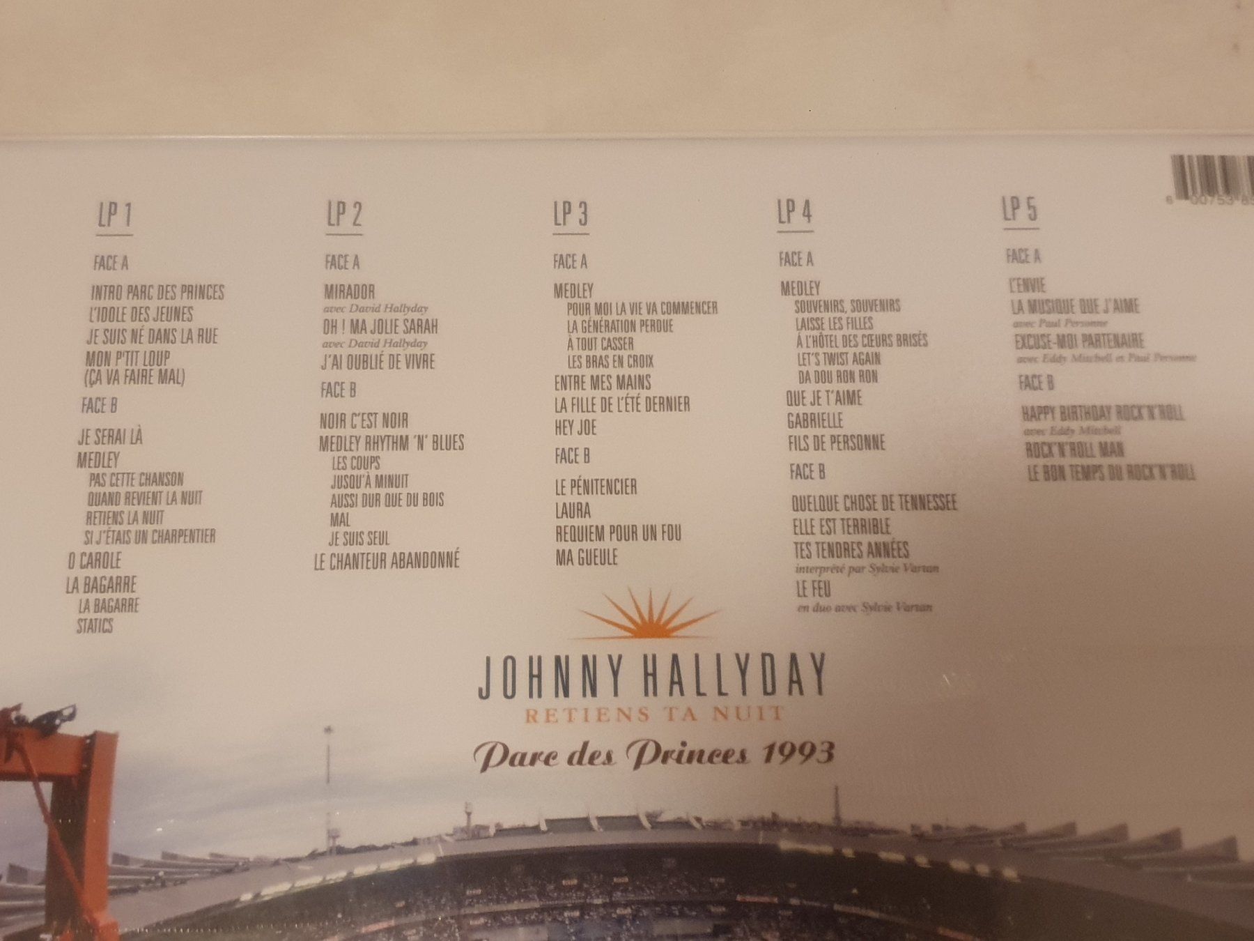 Dischi in vinile: Coffret 5 vinyles Johnny Hallyday – Nuovo e nell'imballaggio originale da Belmont-Lausanne venduto da MikeC 2