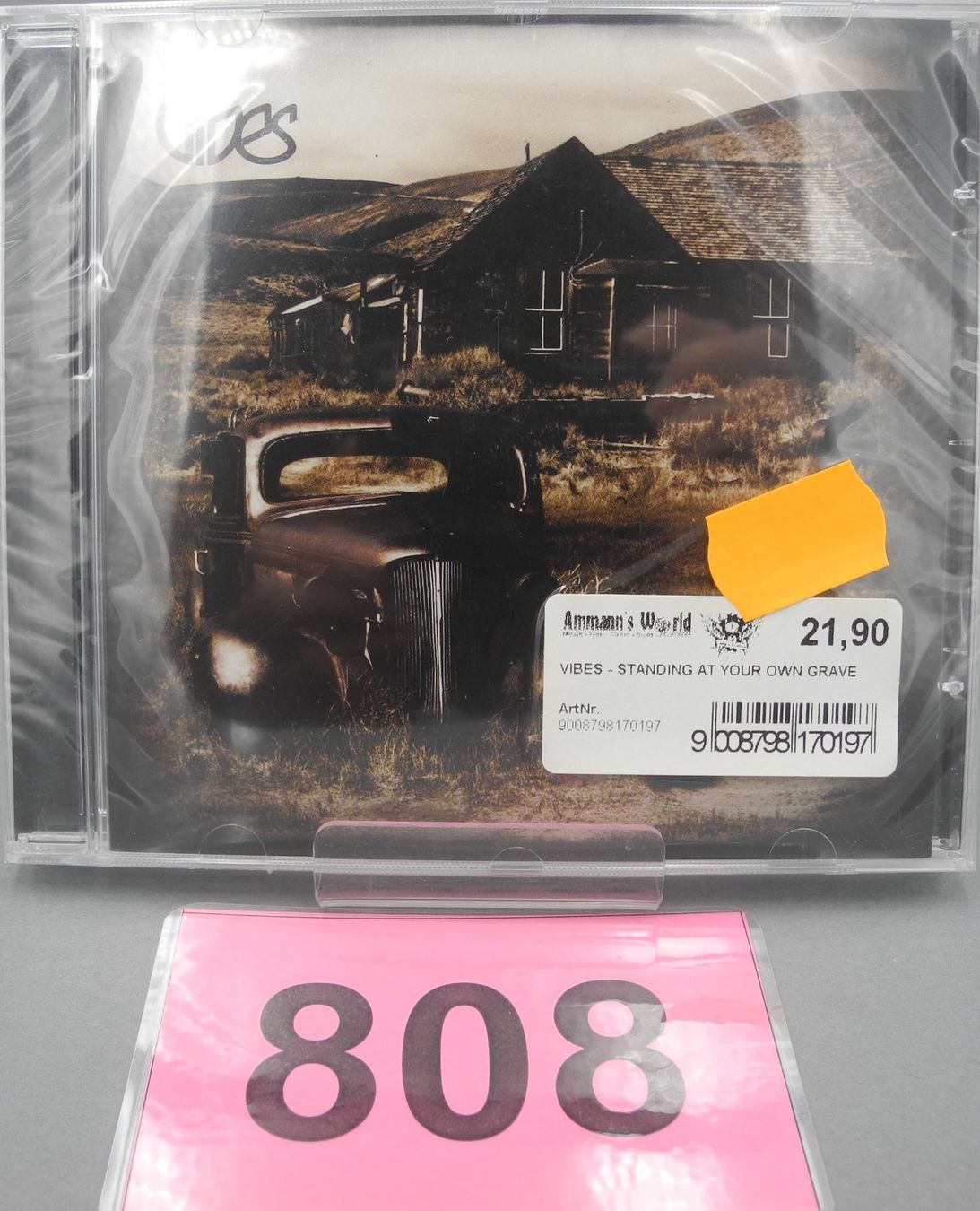 CDs: CD Vibes "Standing at your own Grave", Nr. 808 – Neu und originalverpackt aus Kottwil von Crazyrolf