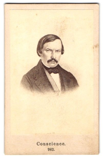 Fotografie &  Plakate: Fotografie Portrait Hendrik Conscience,  – Gebraucht aus Berlin von bartko-reher