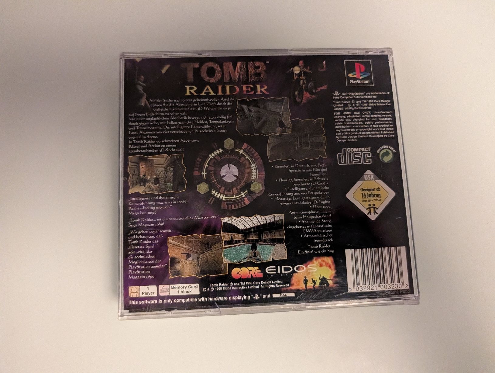 Sony Giochi: Tomb Raider Platinum (PS1) – Usato da Winterthur venduto da sax8400 2