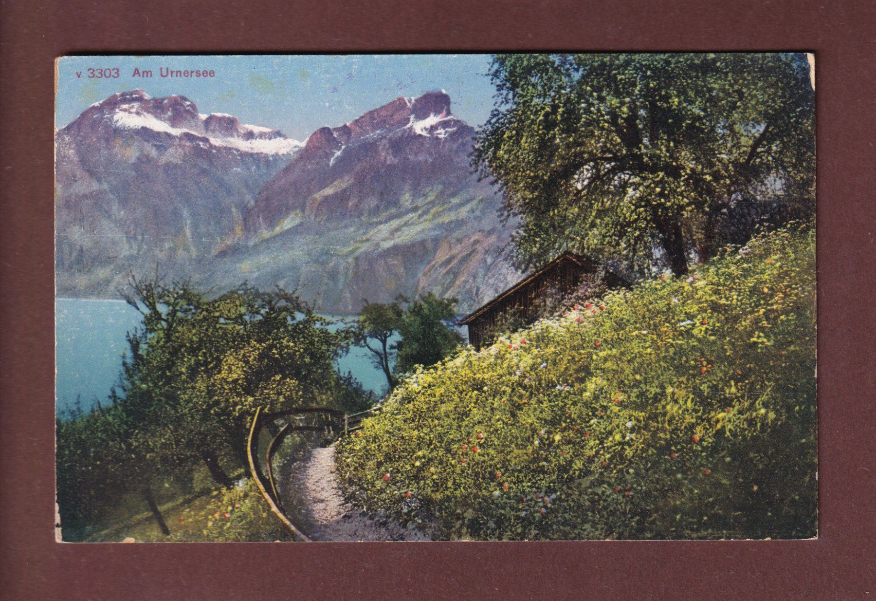 Cartoline postali: Am URNERSEE – Usato da Pully venduto da nicecards-shop