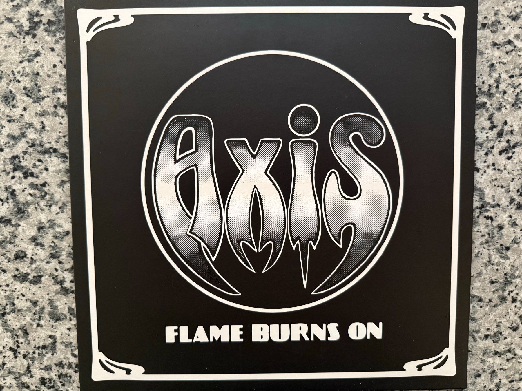 Schallplatten: Axis – Flame Burns On [LP DE 2011] – Gebraucht aus Tamins von Dark-Skull-Vinyl