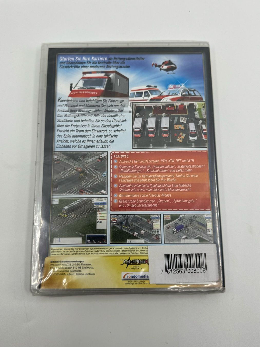 Giochi: Rettungsdienst-Simulator 2014 SEALED (PC) – Nuovo e nell'imballaggio originale da Herisau venduto da Seyashop1 1