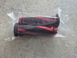 Puch/Sachs/Piaggio/Pocket-BikeGriffe 22/24mm schwarz/rot Neu