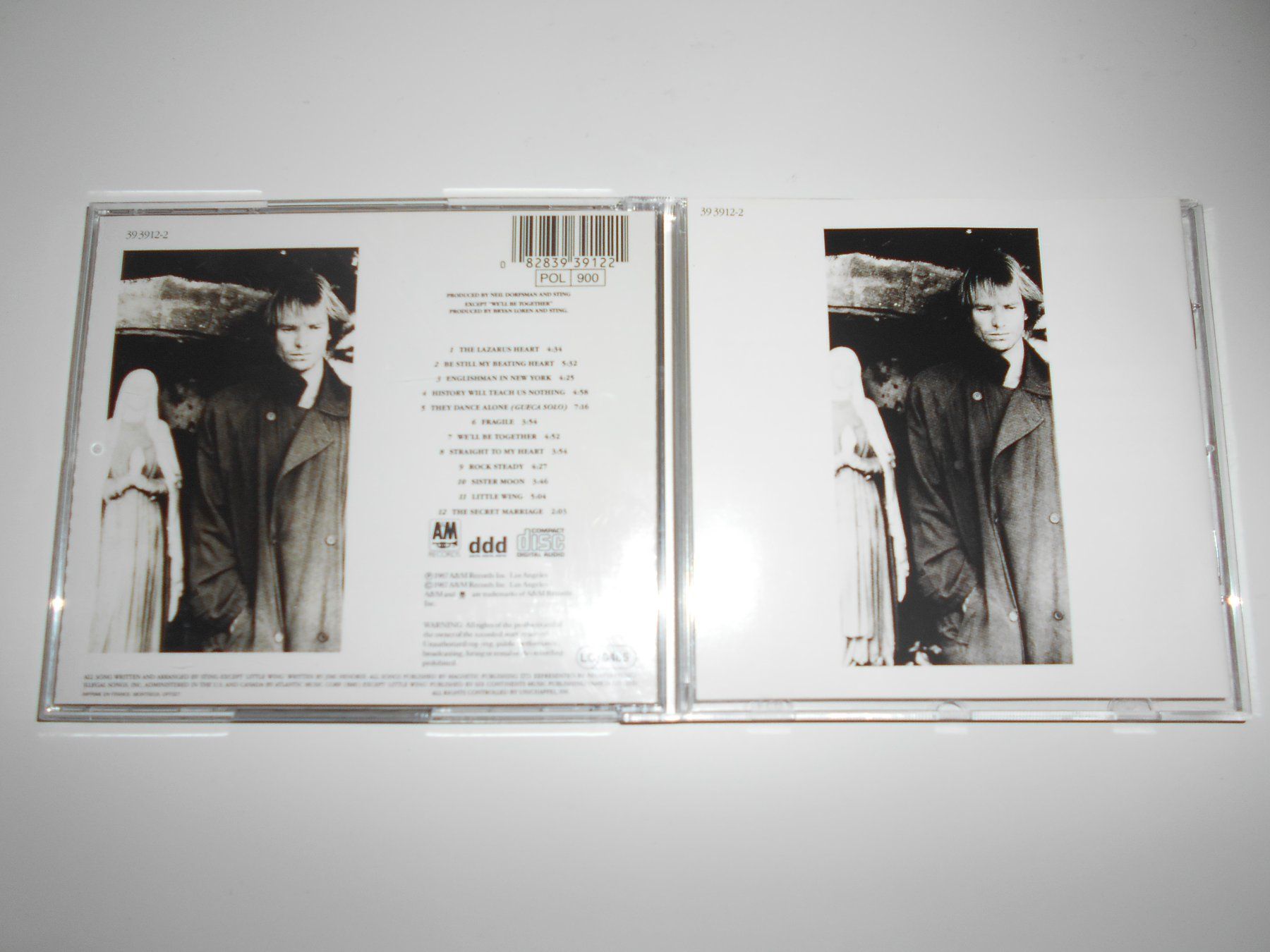 CDs: Sting – ...Nothing Like The Sun / 1987 – Gebraucht aus Aarberg von witchhunter01 1