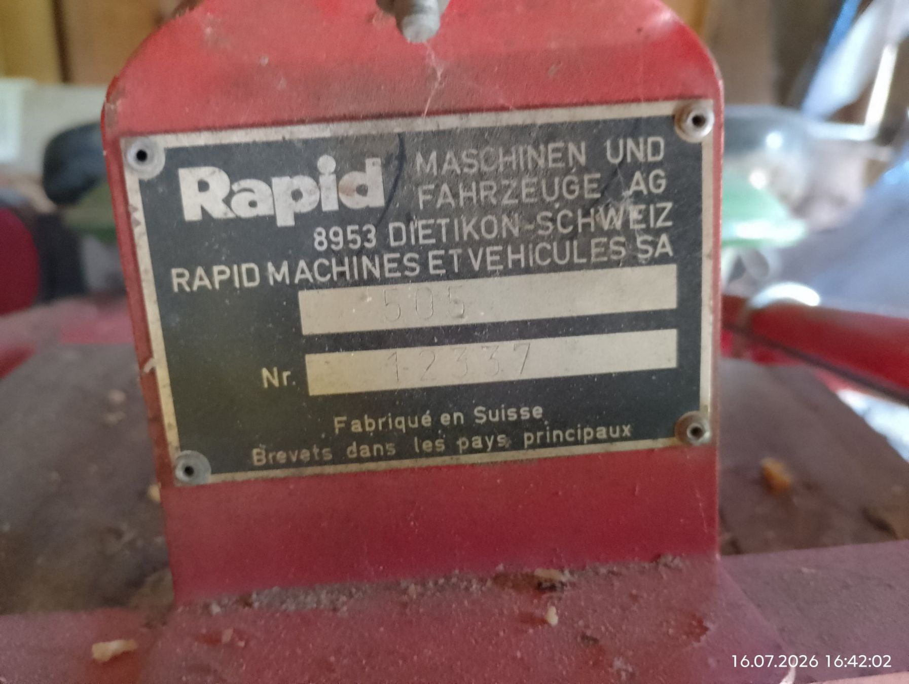 Rapid Tutte le macchine: Rapid 505 mit BEV – Difettoso da Steg im Tösstal venduto da mp94 1