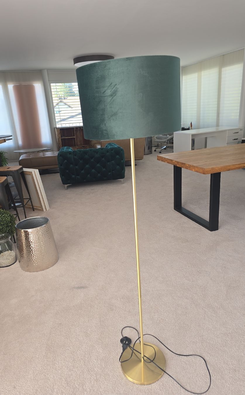 Lampes: Stehlampe Samt – D'occasion à Stein am Rhein par dom_k28v
