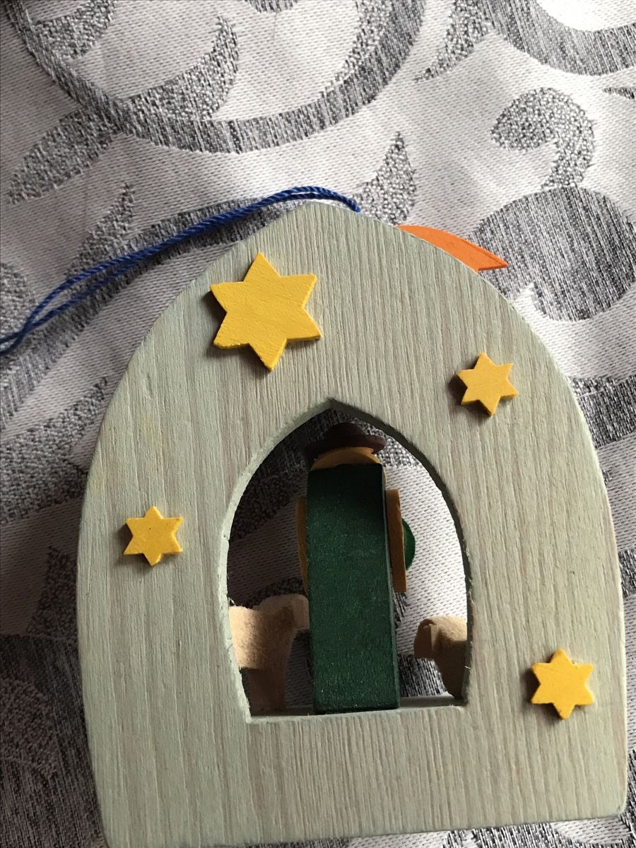 Tutte le decorazioni: Schäfer Graupner Miniatur Krippe Christbaumschmuck – Nuovo e nell'imballaggio originale da Alpnach Dorf venduto da marvo 4