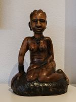 Afrikanische Schnitzerei - Ebenholz - Skulptur - Büste