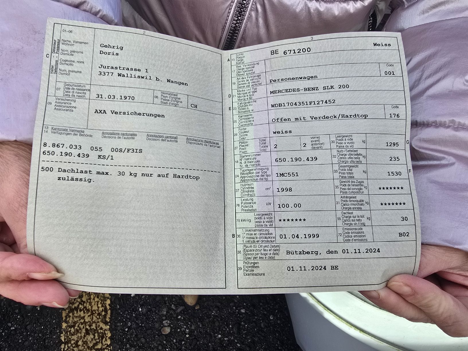 Mercedes-Benz Autos: Mercedes Cabriolet slk – Gebraucht aus Walliswil b. Wangen von daddy1962 6