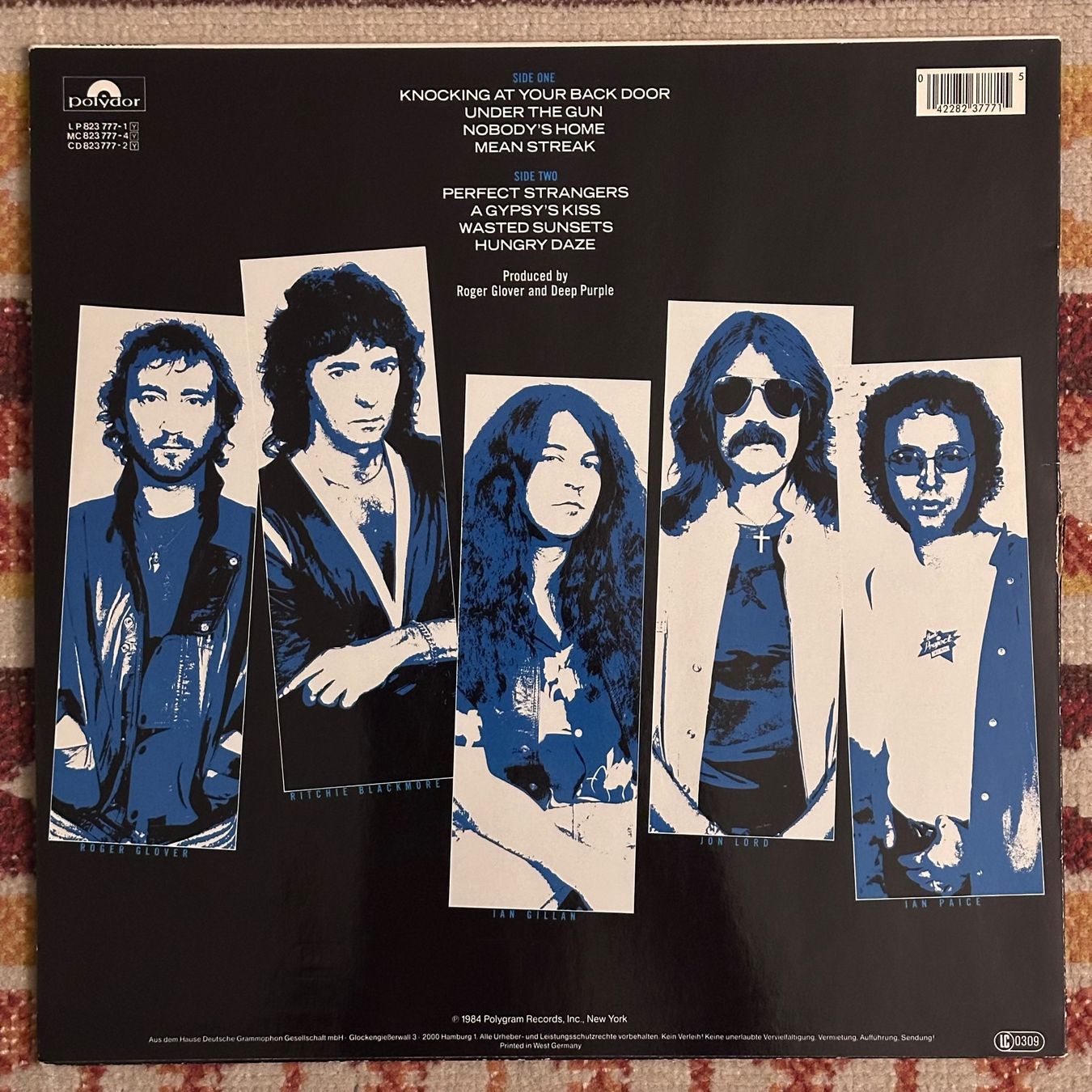Vinyles: LP - Deep Purple - Perfect Strangers – D'occasion à Breganzona par Onairda75 1