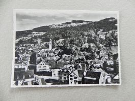 Karte Rheineck SG Gasthaus Rössli 1950