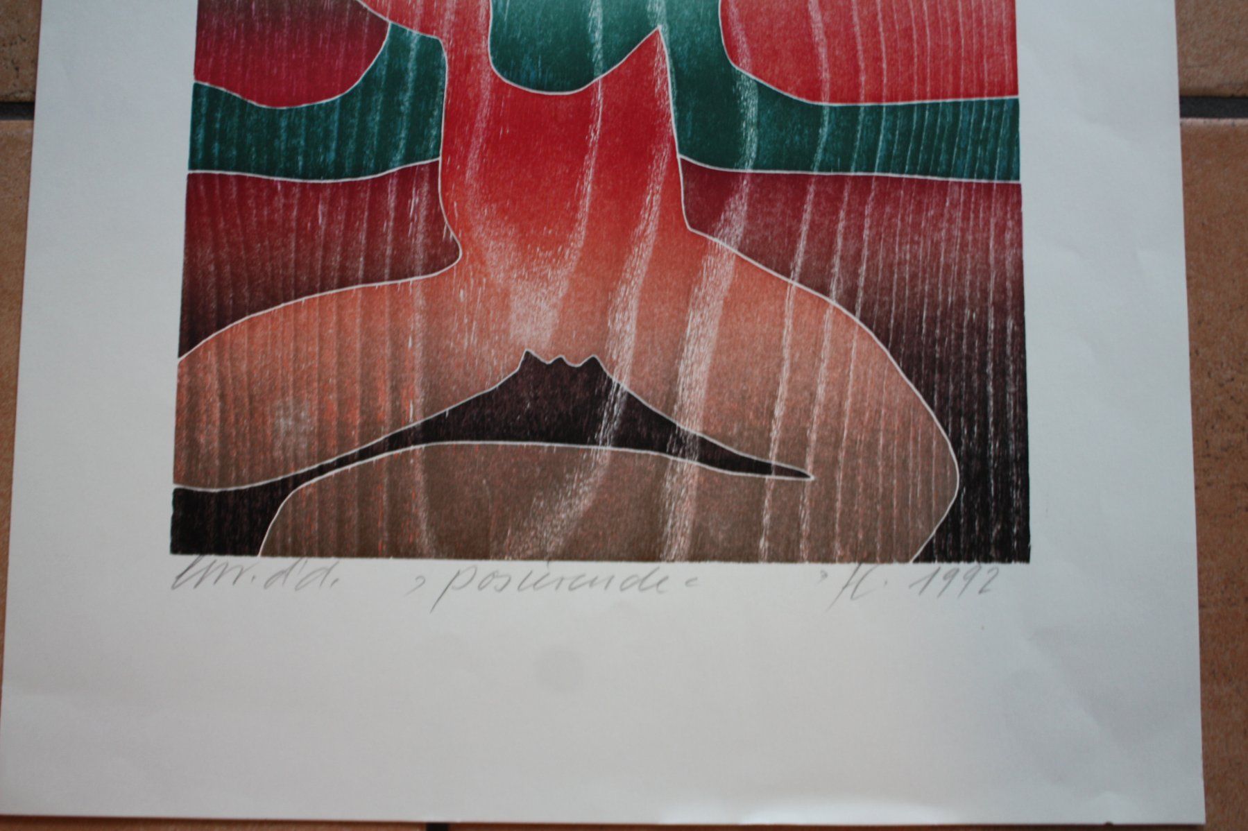 Arts picturaux & lithographies: FL Monogrammiert Druck – D'occasion à Altstätten SG par sulim 1
