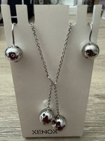 Xenox Schmuckset Kugeln Silber neu