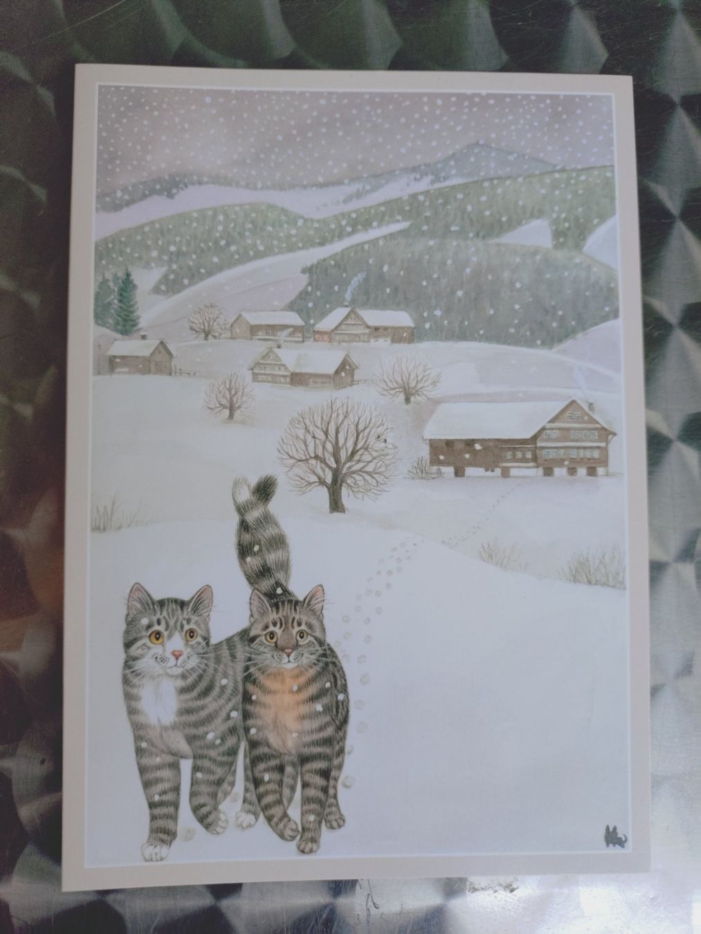 Cartes: Gisela Boumberger Doppelkarten Set 6Stck. Kunst – Neuf (Voir description) à Langnau am Albis par Slurpi71 4
