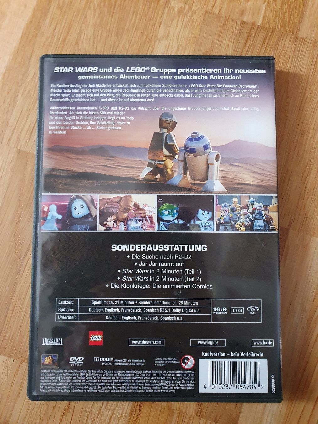 Tutti i DVDs: DVD Lego Star Wars: Die Padawan Bedrohung – Usato da Embrach venduto da mon_m5ws 1