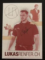 Autogrammkarte Schwinger Lukas Renfer, Top Zustand! 46
