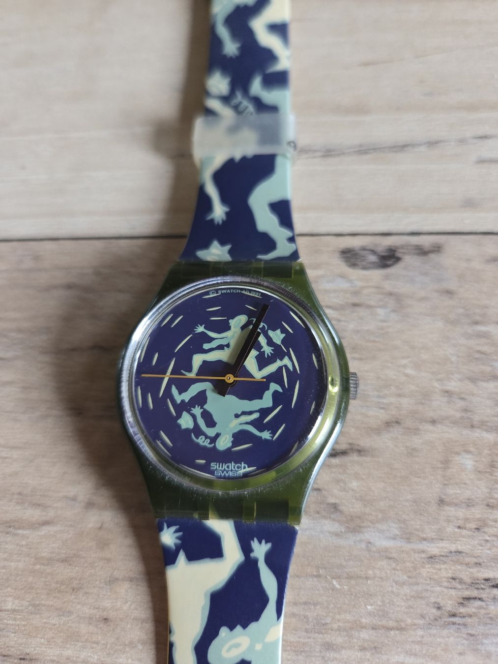 Swatch Orologi: Vintage Swatch Crash by Massimo Giacon. – Usato da Rain venduto da gary777 1