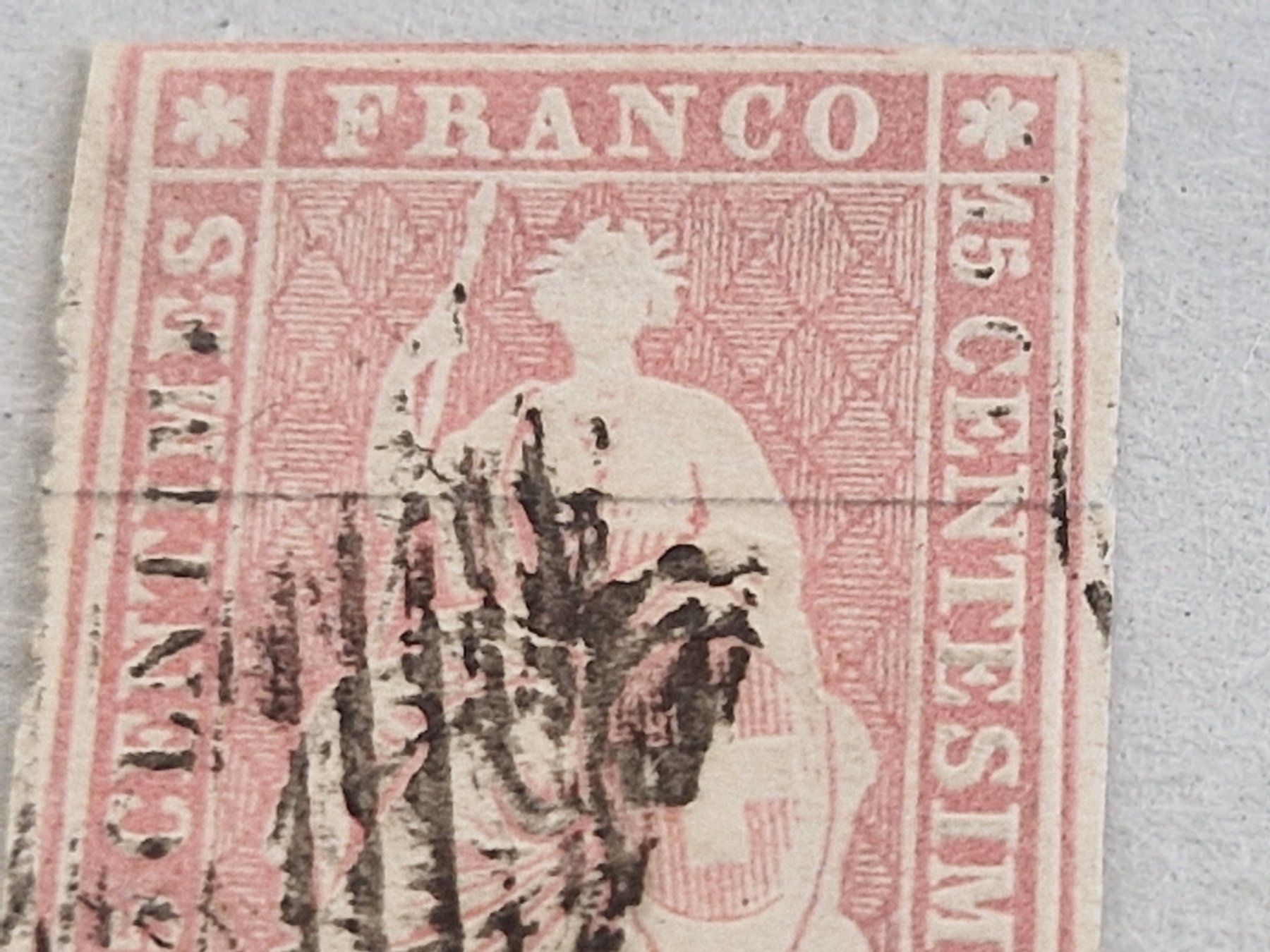 Tutti i francobolli: Strubel 24B, signiert, ab 1.- – Usato da Burgdorf venduto da Glossy01 1