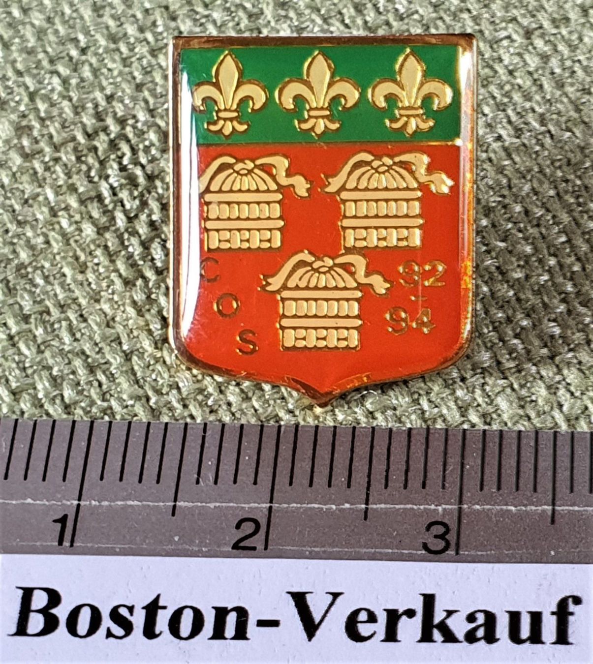 Coperchi dei cremini per caffè: D526 - Pin Gemeindewappen ??? – Usato da Reinach BL venduto da Boston-Verkauf 1