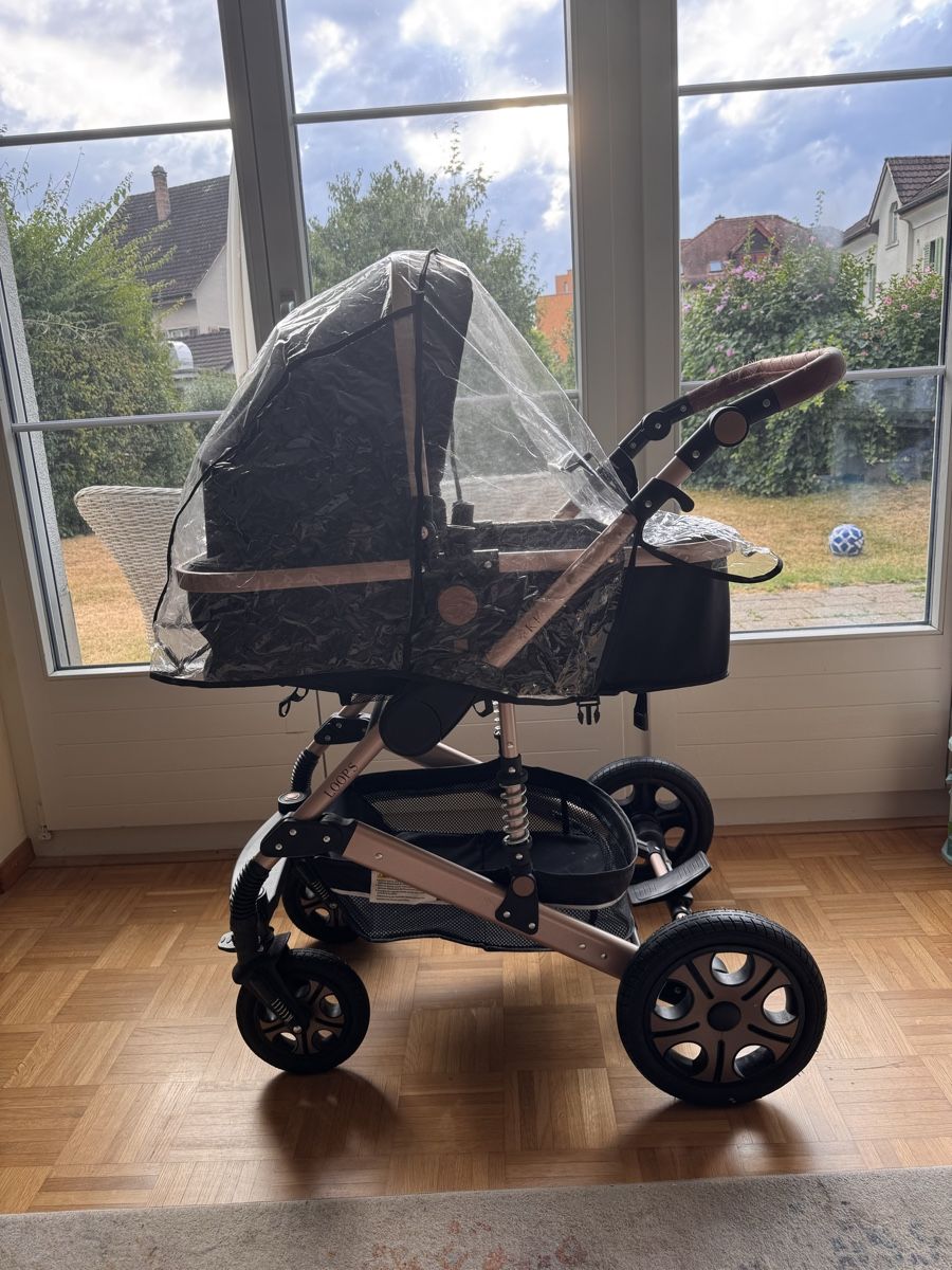 Poussette: Kinderwagen mit Babywanne  – D'occasion à Rapperswil SG par Eri_ka 2
