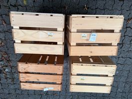 Holzkisten 4Stk. neue 60 40/30cm