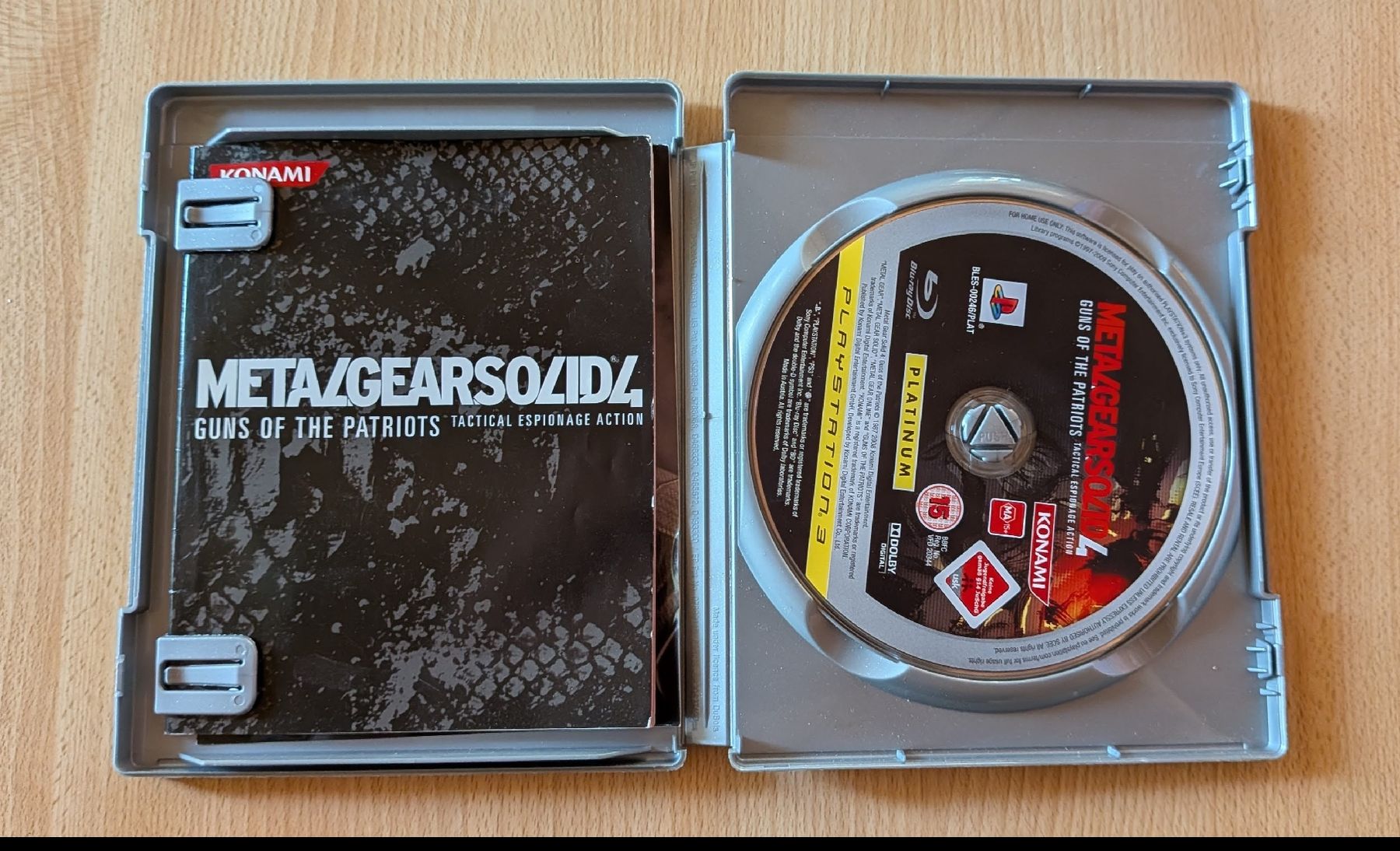 Sony Spiele: PS3 - Metal Gear Solid 4 – Gebraucht aus Chevenez von cla_7zq5 2