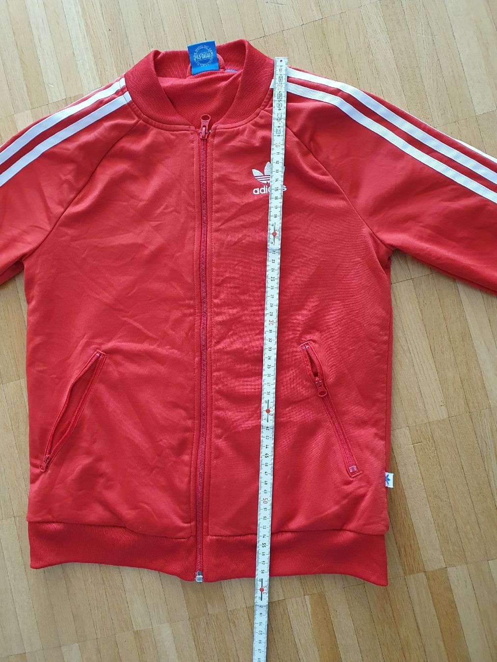 Adidas Giacche: Adidas Jacke, Rot, Grösse S – Usato da Laufenburg venduto da megane1959