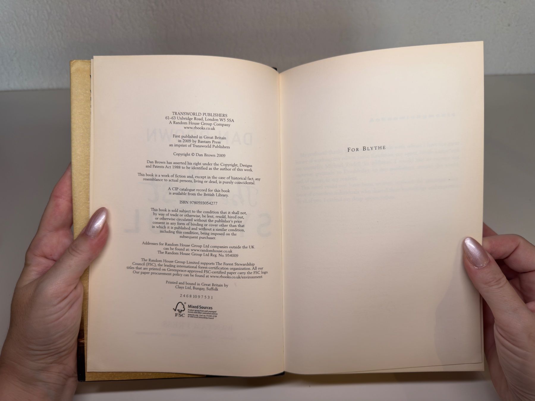 Bücher: NOVEL: Dan Brown, The Lost Symbol – Gebraucht aus Grosswangen von English_books 2
