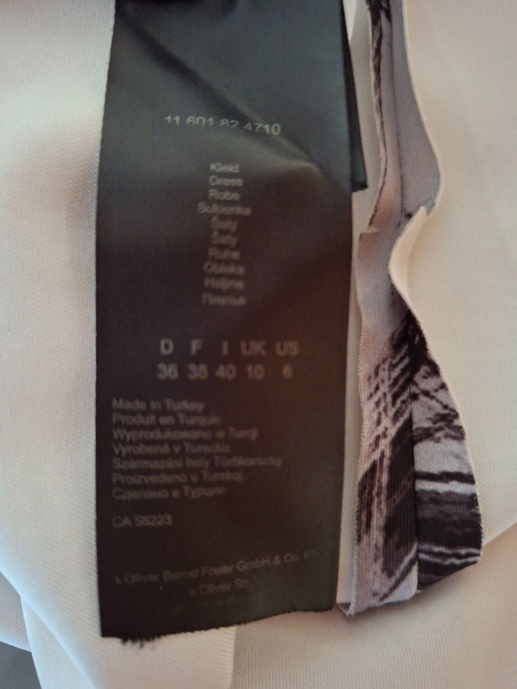 S.Oliver Vestiti: S. Oliver Black Lable Kleid – Nuovo (secondo la descrizione) da Unterentfelden venduto da hofa01 3