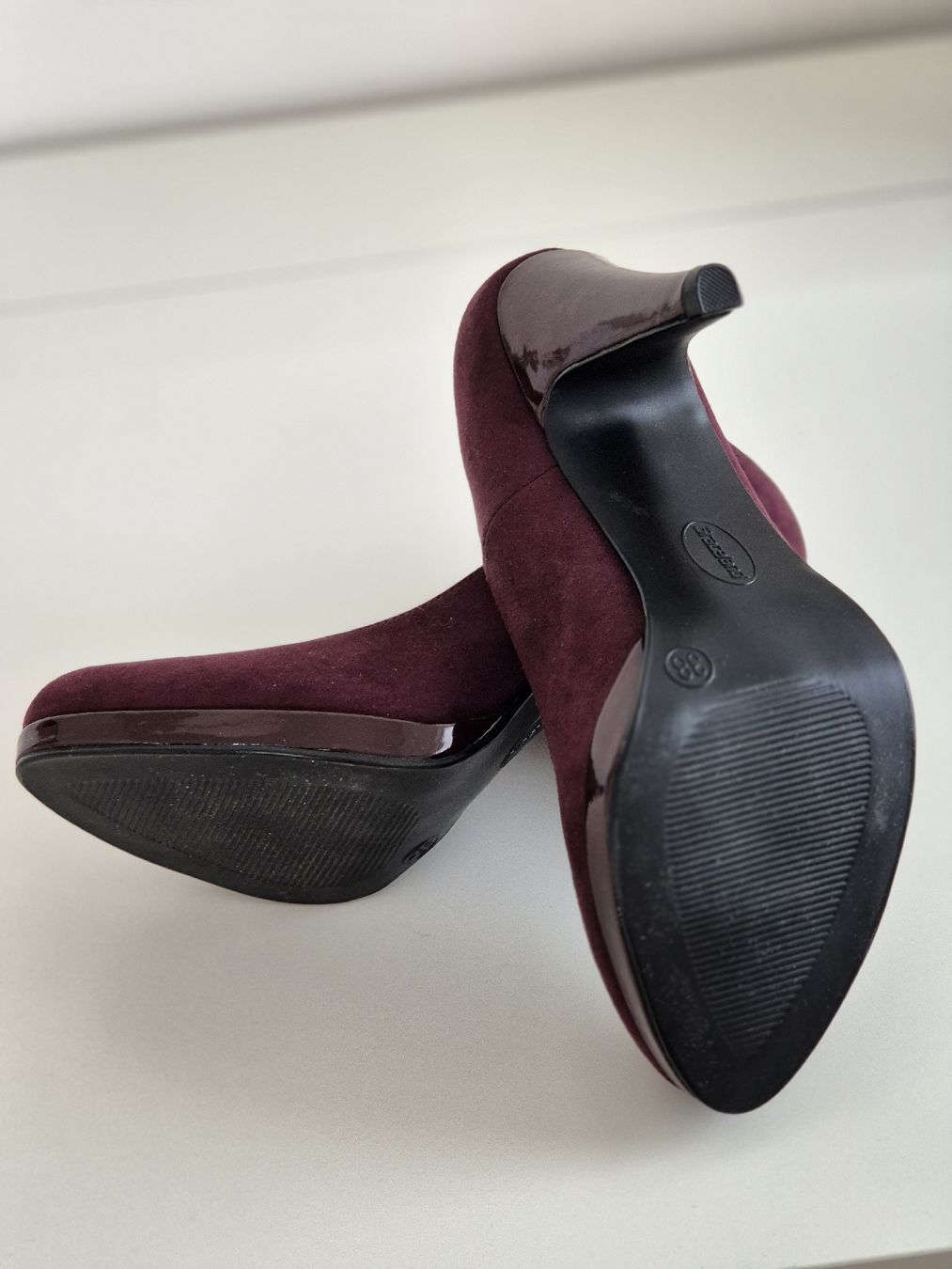 Graceland Scarpe da donna: Graceland Pumps Gr. 38 Wildlederoptik Plateau – Nuovo (secondo la descrizione) da Oberbuchsiten venduto da Wilandra 2