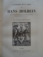 HANS HOLBEIN L'ALPHABET DE LA MORT