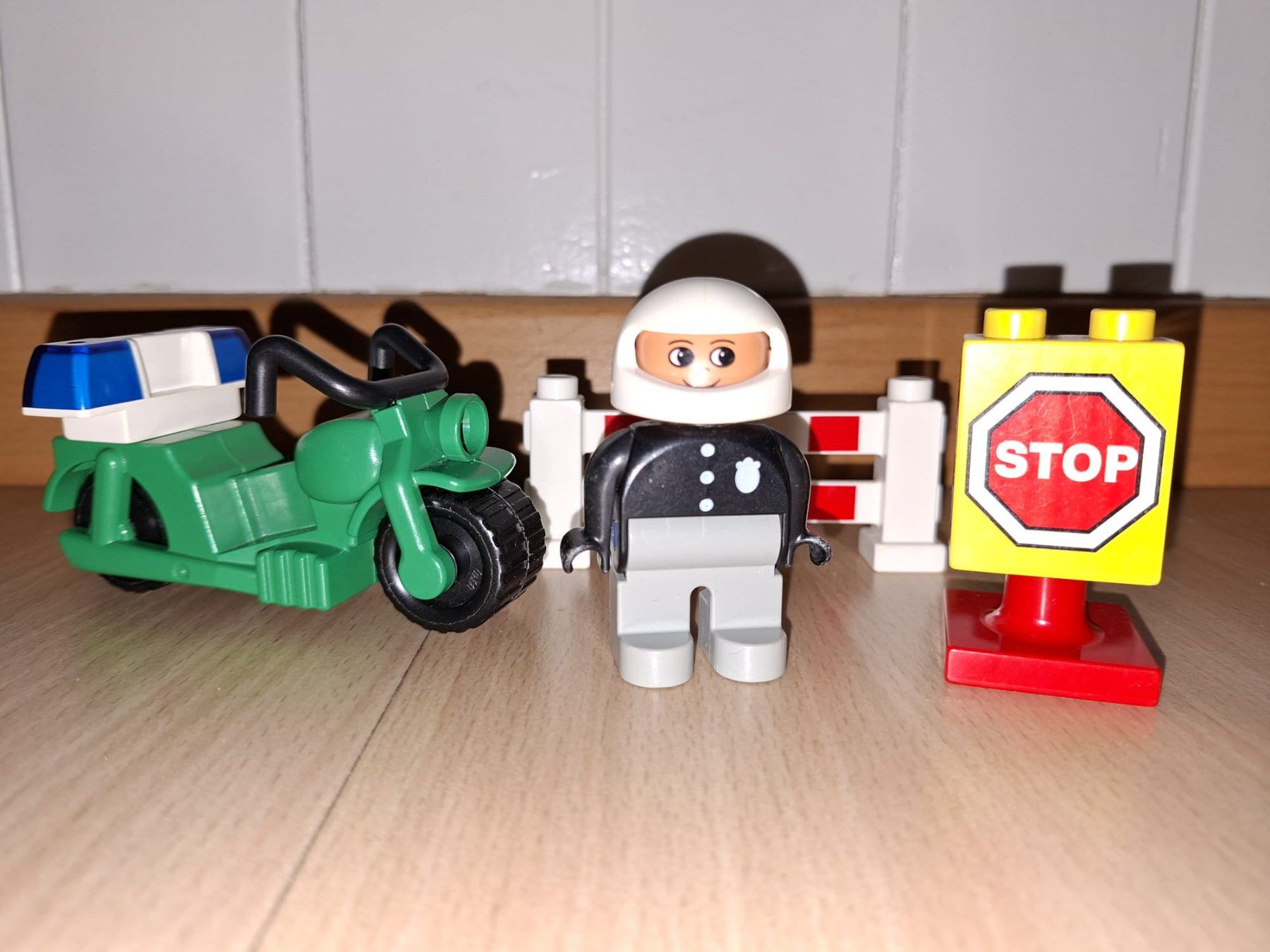Lego Giocattoli: Lego Duplo Polizeimotorrad 2971 Klassiker – Usato da Wittenbach venduto da Gugielmo 1