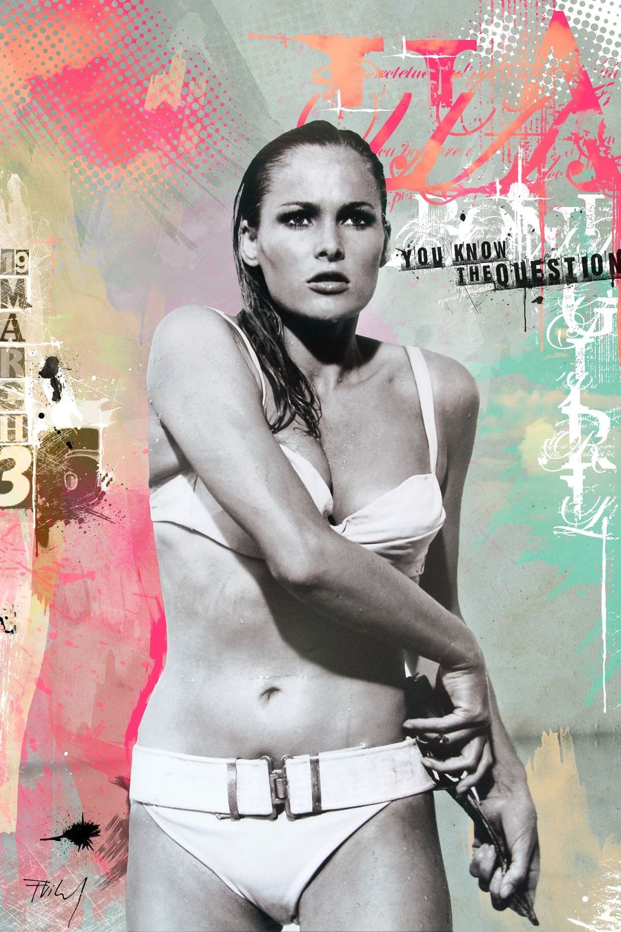 Foto & Immagini: Unikat: Pop Art Ursula Andress – Usato da Moosseedorf venduto da Matrixexpress