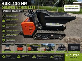 HUKI 100 HR  Dumper à chenilles hydraulique  57 heures