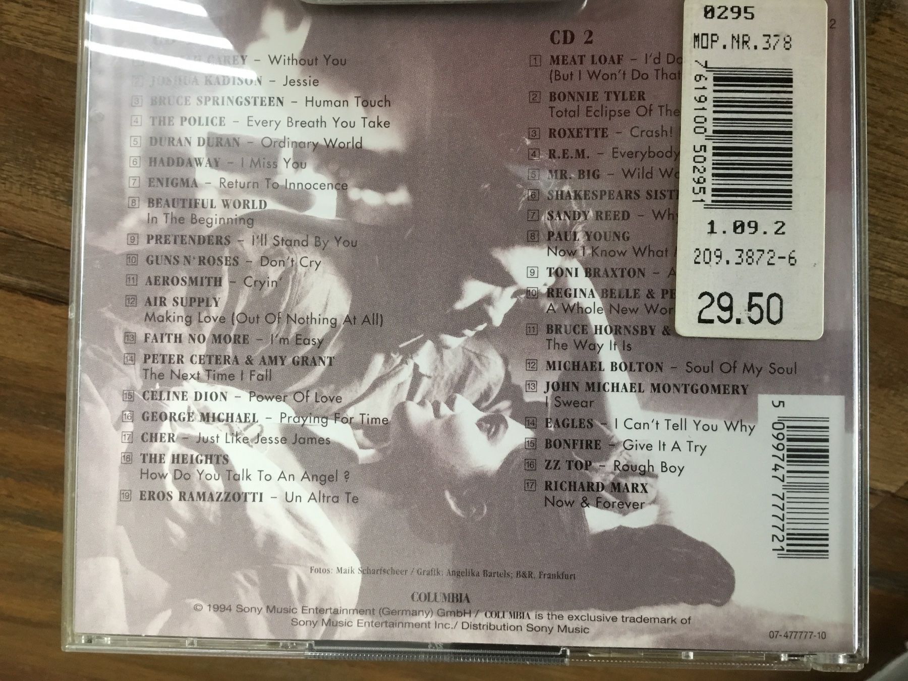 CD: Kuschel Rock 8 2 CDs – Usato da Thierachern venduto da sweden08 1
