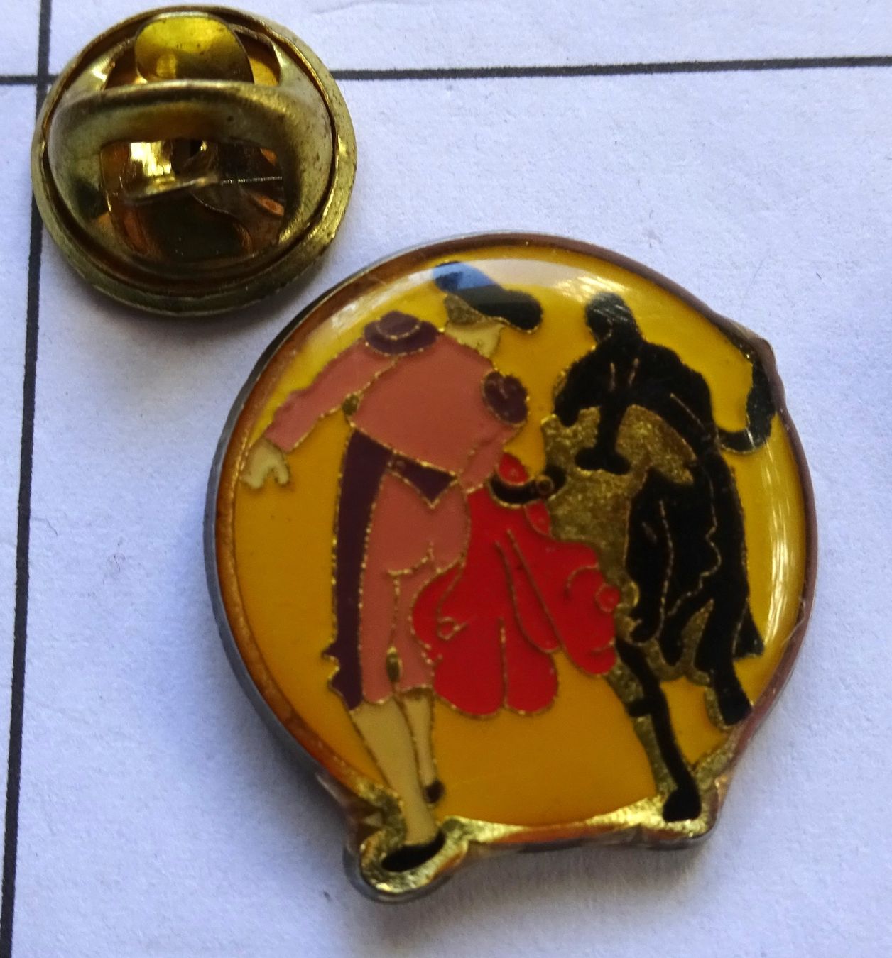 Placchette & Badge: Pin Stierkampf Spanien – Usato da Utzenstorf venduto da BUtter81