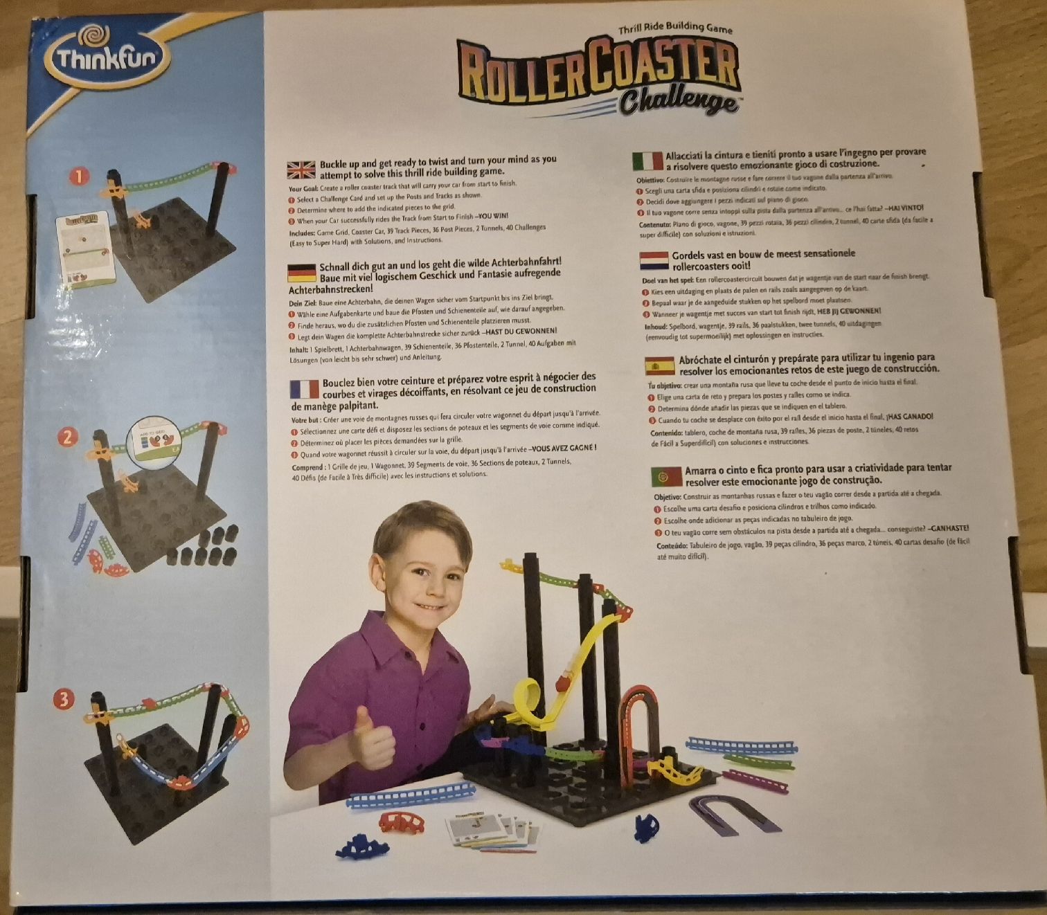 Jeux: Thinkfun Roller Coaster Challenge, logisches Denken, wie neu – Neuf (Voir description) à Rudolfstetten par gobugi0 1
