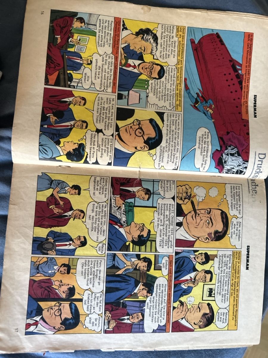 Fumetti: Superman Nr. 1, 1966 Ehapa – Usato da Münchenstein venduto da 10e_z8nc 2