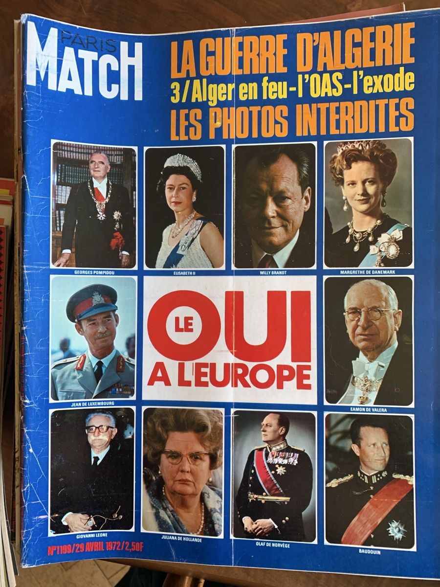 Zeitschriften & Magazine: 110 numéros de Paris Match entre 1950 et 1972 – Gebraucht aus Lausanne von otemporaomores 6