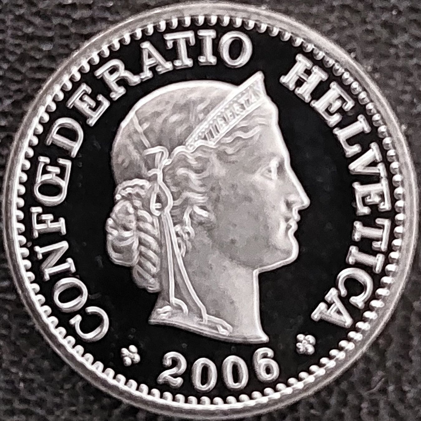 Tutti le monete: 10 Rappen 2006 stgl. / aus Münzsatz – Nuovo (secondo la descrizione) da Arch venduto da coinsandmore