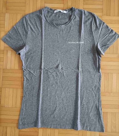 Calvin Klein Jeans T-Shirt Grösse M Grau