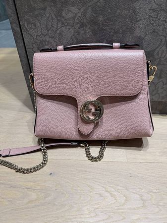 Gucci Dollar Interlocking G Top Handle Bag