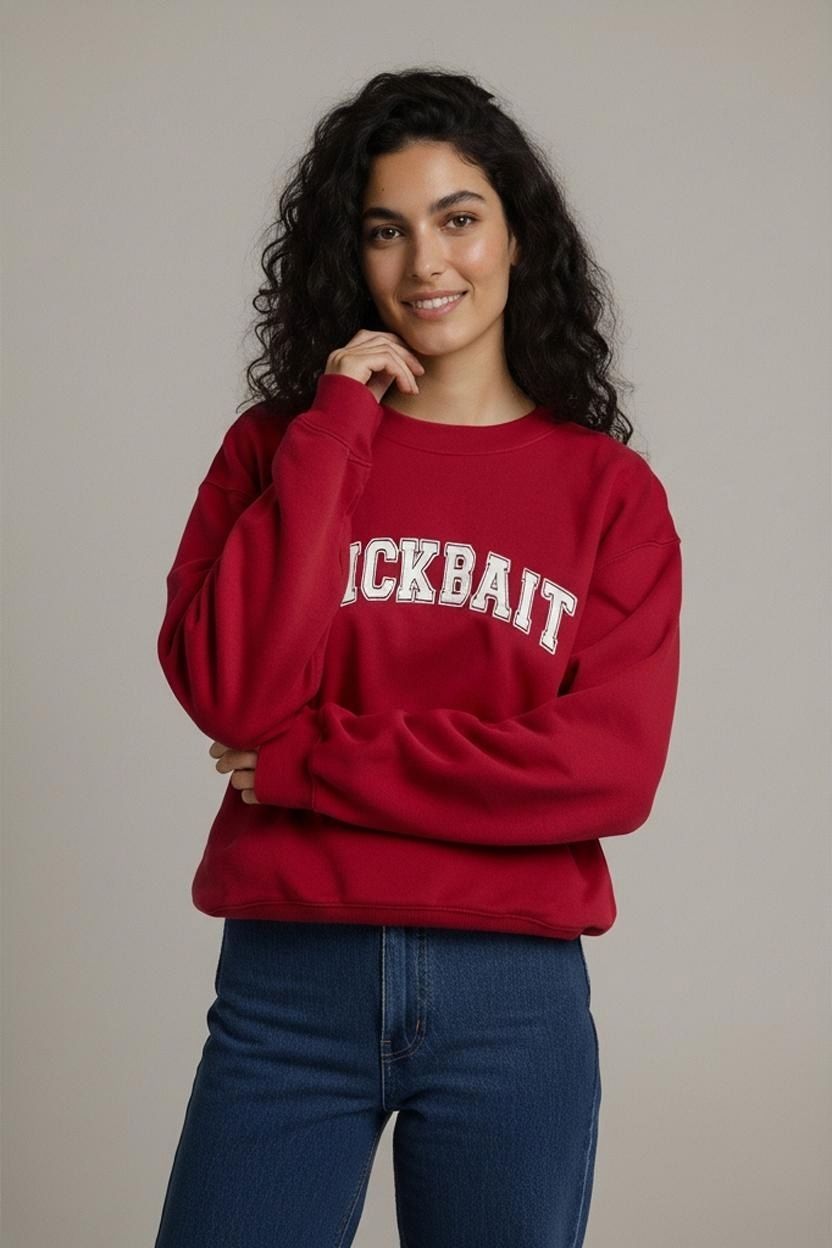Maglioni & Felpe: Clickbait Burgund Sweatshirt - Größe M – Usato da Zug venduto da vinokilo