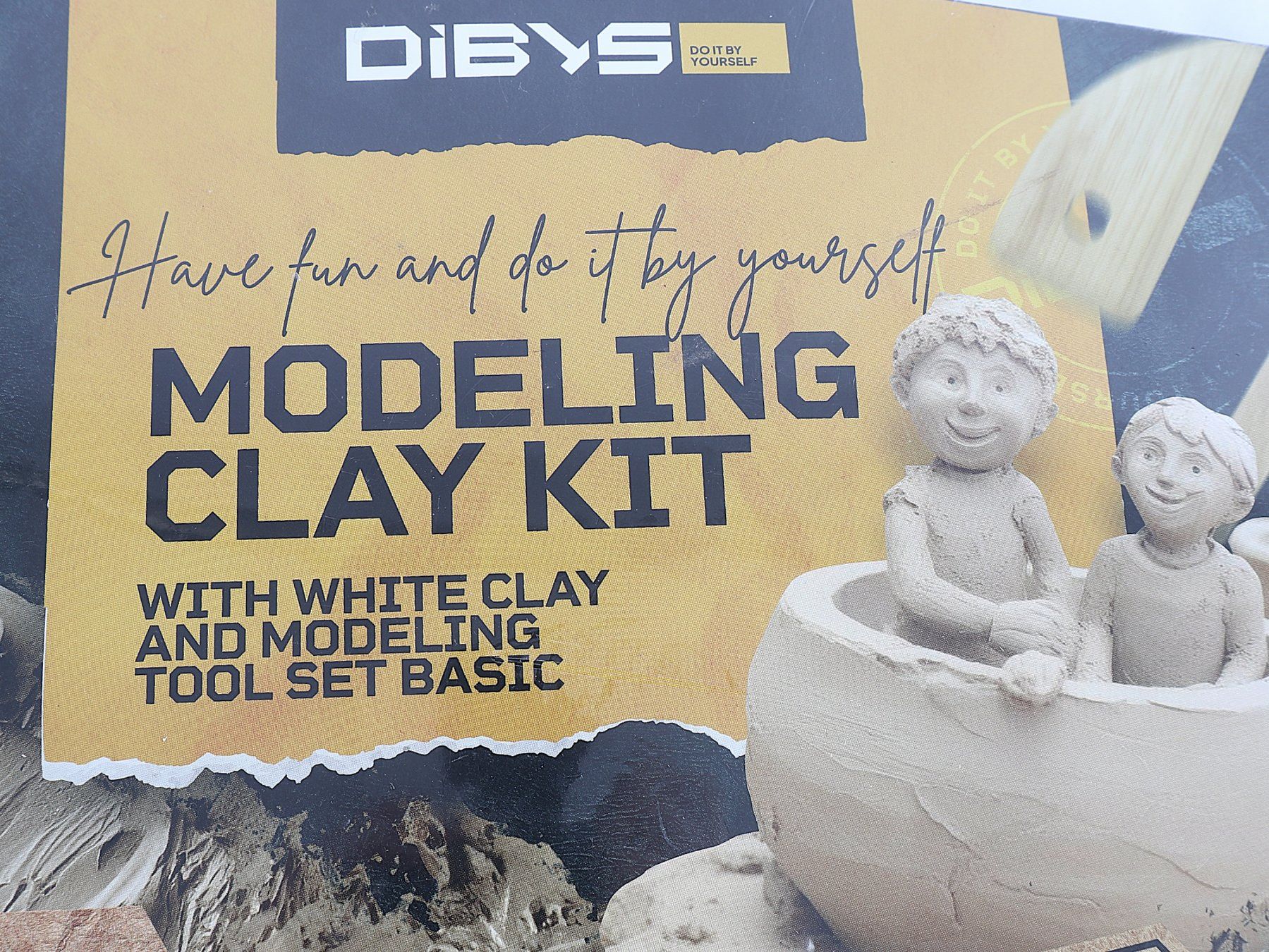 Modelliermasse: DIBYS MODELING CLAY KIT – Neu und originalverpackt aus Steinen von Restwert_Steinen 2