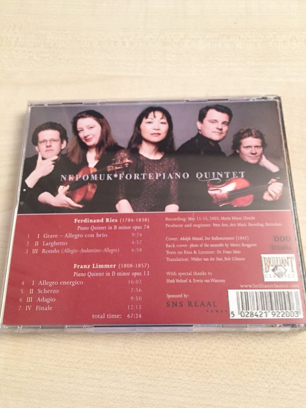 CD: Nepomuk Forte Quintet – Usato da Rüti ZH venduto da alumedien 1