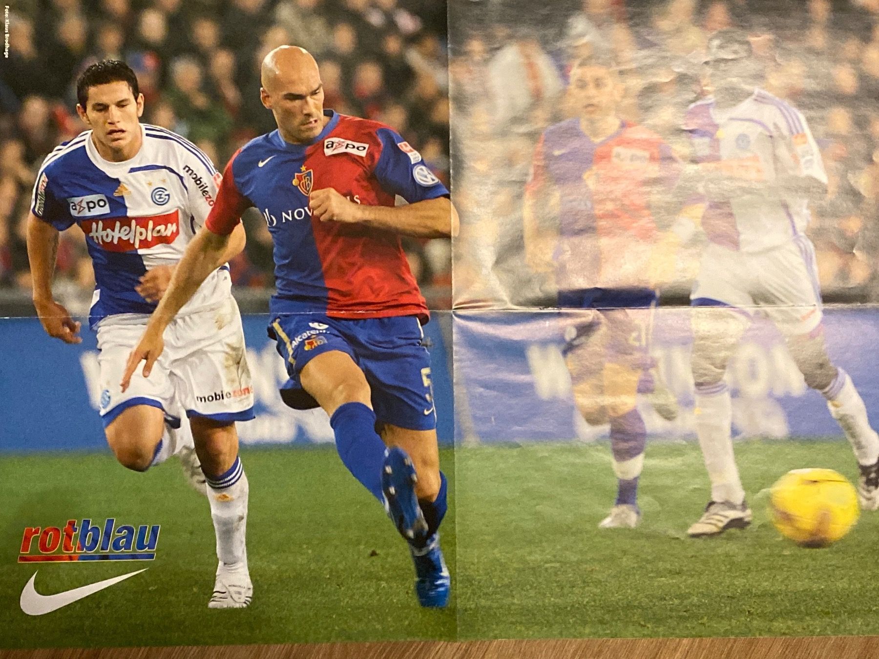 Poster & Bilder: FC Basel Daniel Majstorovic – Gebraucht aus Büsserach von Gimenez77