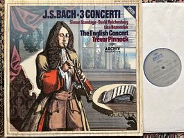 Bach The English Concert Trevor Pinnock LP GEWASCHEN